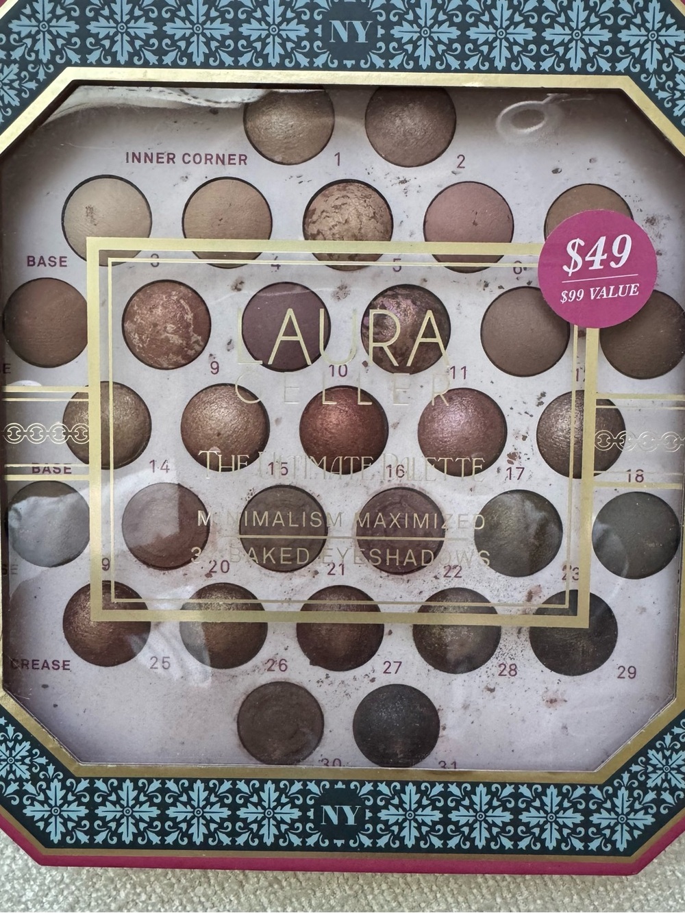 Laura Geller Eyeshadow Palette - Brown, Gold, Pink, Taupe, Beige